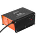 Profile view of the Rich Solar 100A power converter charger highlighting the toggle switch for selecting between Lead-Acid and Lithium battery charging modes.
