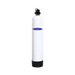 Slim Crystal Quest demineralizing water filtration system with white cylindrical tank and top inlet valve for clean water treatment.