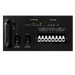 Front control panel of AIMS Power AIO-12V 5.58kWh solar generator with inverter charger, solar charger, breakers, and AC terminals.