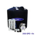 Compact 200 GPD Crystal Quest Whole House Reverse Osmosis System with 220-gallon storage tank and pump for home water purification.