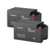 Two Renogy Pro S1 12V 120Ah solid state LiFePO4 batteries in a 2-pack configuration for off-grid solar power systems.
