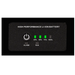 High performance lithium ion battery status panel showing alarm, run, and 25% to 100% charge indicators.