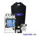 Crystal Quest 5000 GPD Whole House RO Water Filter System with 165 Gallon Tank Kit