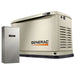 Generac 7172 10kW standby generator with 100A transfer switch on white background