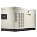 Generac RG02515 25kW home backup generator, front-right view