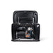Front interior view of open Generac 7327 26kW standby generator