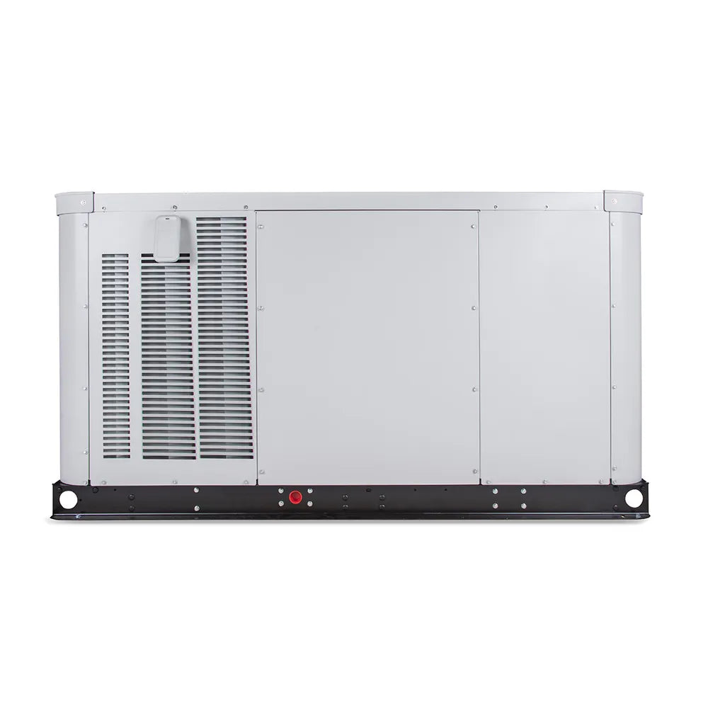 Generac XG04845ANAX 48kW generator, rear exterior view