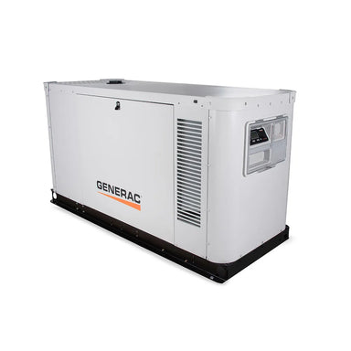 Generac XG04845ANAX 48kW standby generator, front angled view