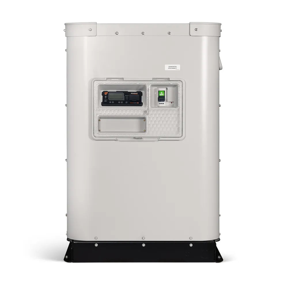 Generac XG06045ANAX 60kW generator control panel view