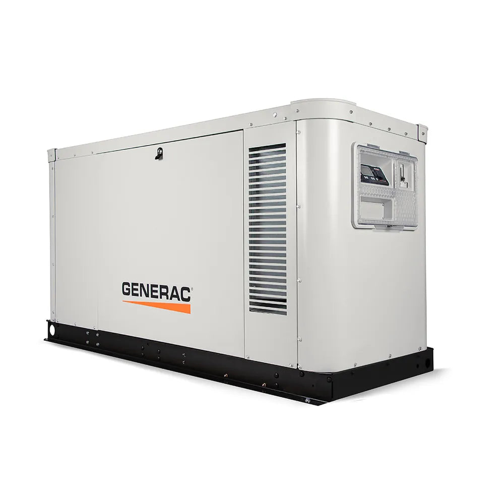 Generac XG04045 40kW 3-Phase generator angled view