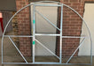 Heavy-duty galvanized steel door and end-wall frame for the GreenhouseToGrow Camellia 10x26 greenhouse kit.