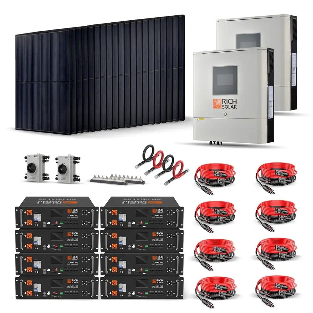 Rich Solar RS-CBK8000 8000W 240V Solar Kit