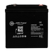 Front view of AIMS Power AGM6V225G 6V 225Ah absorbent glass mat rechargeable deep cycle maintenance-free battery.