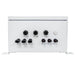 AIMS Power 3-string solar combiner box front view with labeled DC+ Out, DC- Out, GND, DC1+ In, DC2+ In, DC3+ In, DC1- In, DC2- In, and DC3- In connector ports.