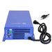 AIMS Power 75A AC battery charger with AC plug, vented housing, and adjustable charging current control.