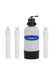 Crystal Quest EAGLE 1000 Manual Fiberglass Whole House Water Filter and Alkalizer with 11-stage filtration and manual backwash lever.