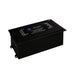 Front terminal view of AIMS Power 48V lithium golf cart battery with mounting feet, power switch, ports, and connectors.