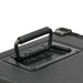 Close-up of Lion Energy Safari XP integrated carry handle on top of the expansion battery