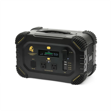 Lion Energy Summit 530W portable solar generator front view