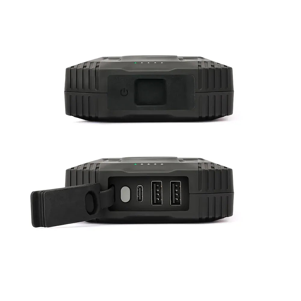 Lion Energy Eclipse Mag power bank showing USB-C and dual USB ports