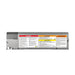 Side profile view of the Rich Solar NOVA 2K12 2000W inverter highlighting the electrical danger, caution, and hazard warning label stickers.