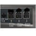 Close-up of AIMS Power solar generator outlet panel labeled USB Type A & C, 30 amp outlet, and two 20 amp outlets.
