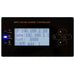 LCD communication settings screen on AIMS Power MPPT solar charge controller showing IP 190.168.1.18, gateway 192.168.1.1, port 8888, and RS485 address 1.