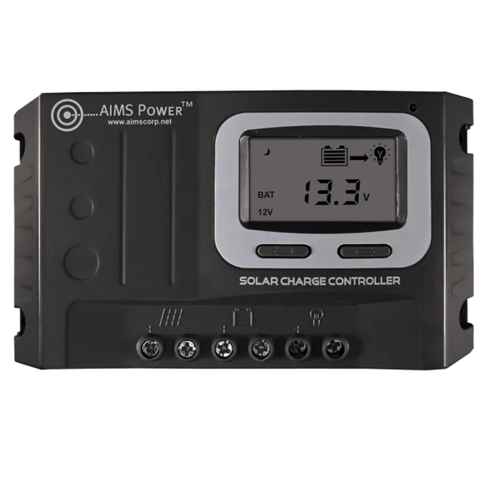 AIMS Power 20A 12/24V Solar Charge Controller