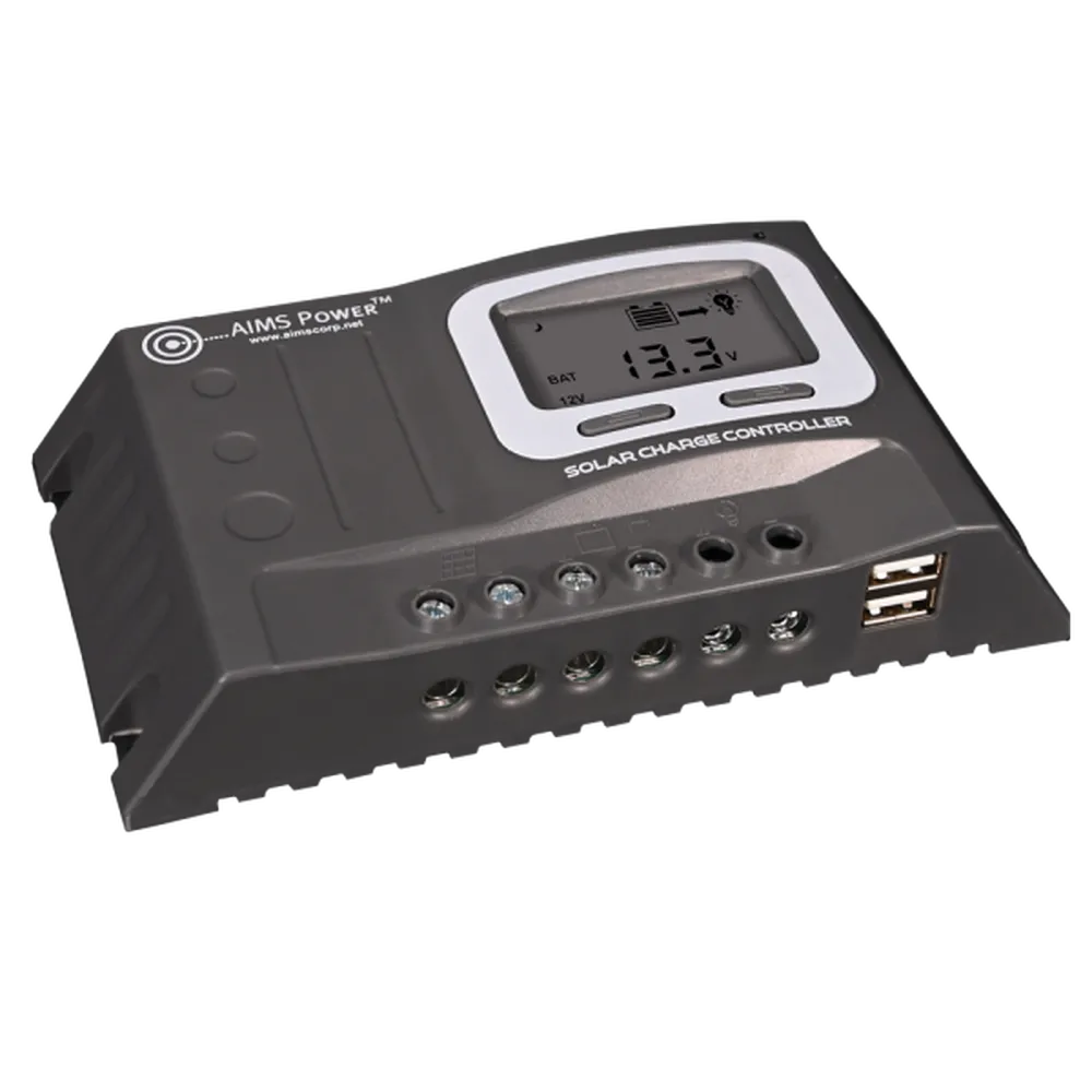 AIMS Power 20A 12/24V Solar Charge Controller