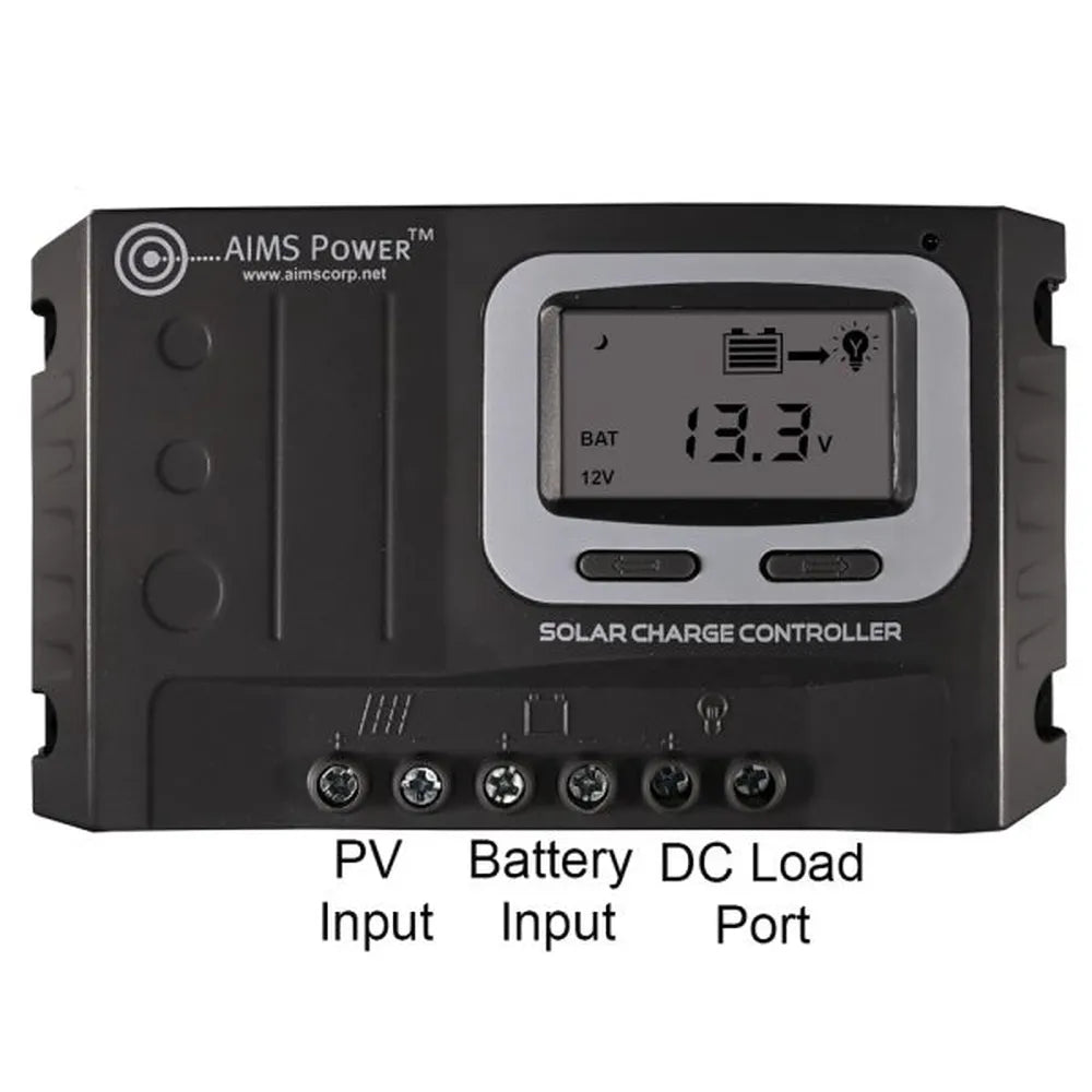 AIMS Power 20A 12/24V Solar Charge Controller