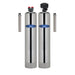 Crystal Quest SMART Whole House Water Filter with Saltless Conditioner, Stainless Steel Dual Tank System, 1,500,000 Gallon Capacity, 9-13 GPM.