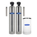 Crystal Quest Tannin Whole House Water Filtration System: 2-tank stainless steel model for removing organic color and tannins.