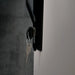 Close-up of locking handle and keys on AIMS Power lithium battery cabinet master enclosure door.
