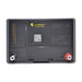 Top view of Lion Energy Safari UT 1300 battery showing positive and negative terminals, charge indicator panel, QR code, and printed battery specifications on a light gray background