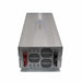 AIMS 7000W 48V 240V industrial inverter rear panel with DC battery connectors, dual cooling fans, and mounting bracket.